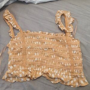 Skylar and Madison cropped tank